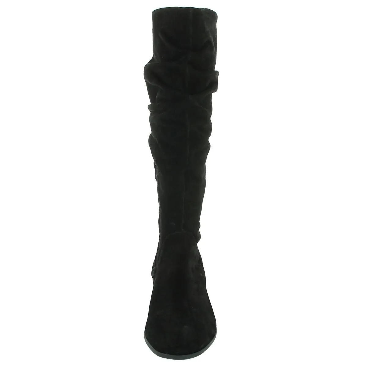 Norwalk Womens Suede Slouchy Mid-Calf Boots
