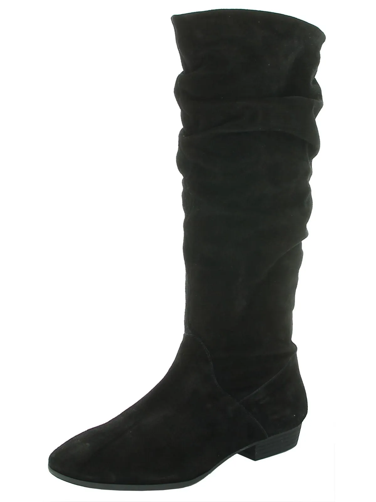 Norwalk Womens Suede Slouchy Mid-Calf Boots