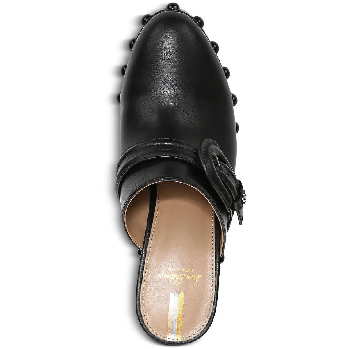 Nyla Womens Buckle Slip On Clogs