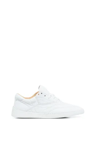 Ohio Slip-on Sneaker in White Textured Leather