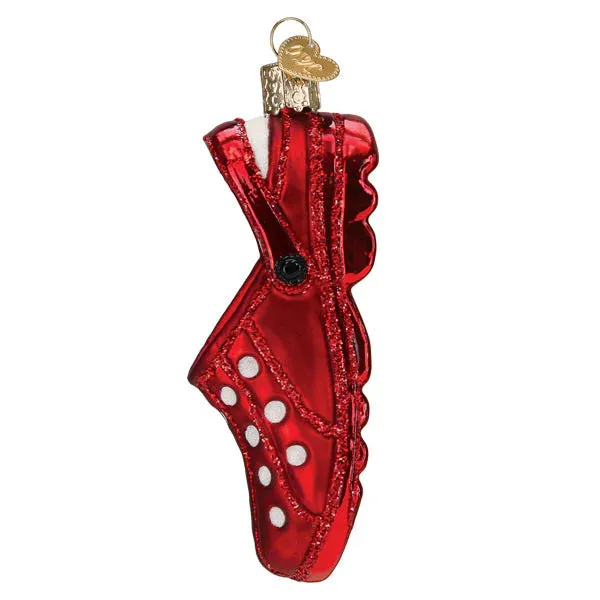 Old World Christmas Rubber Clog Ornament