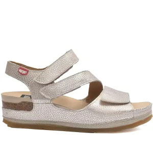 ON FOOT 206 AUSTIN SANDAL - STARLIGHT GOLD