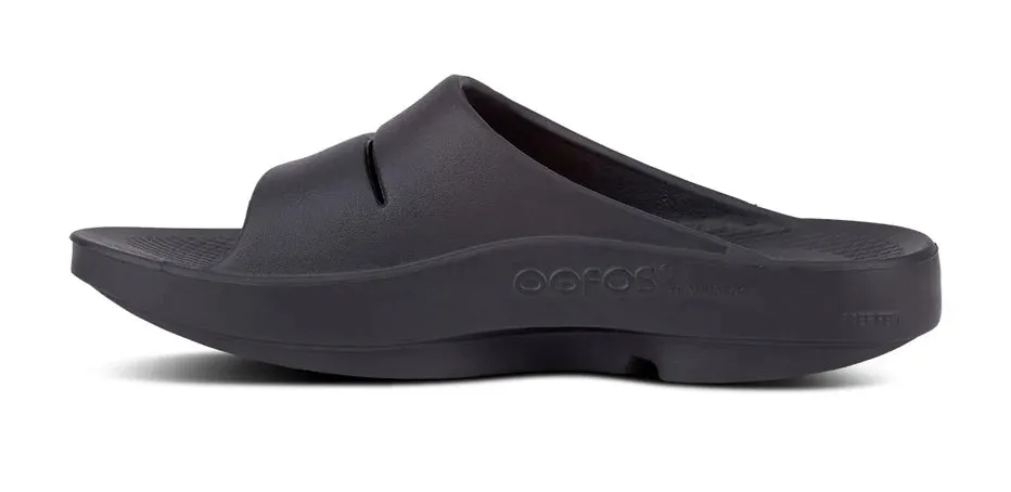 OOFOS OOAHH SLIDE BLACK