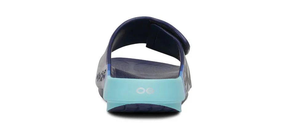 OOFOS OOAHH SPORT FLEX SLIDE SKY RALLY
