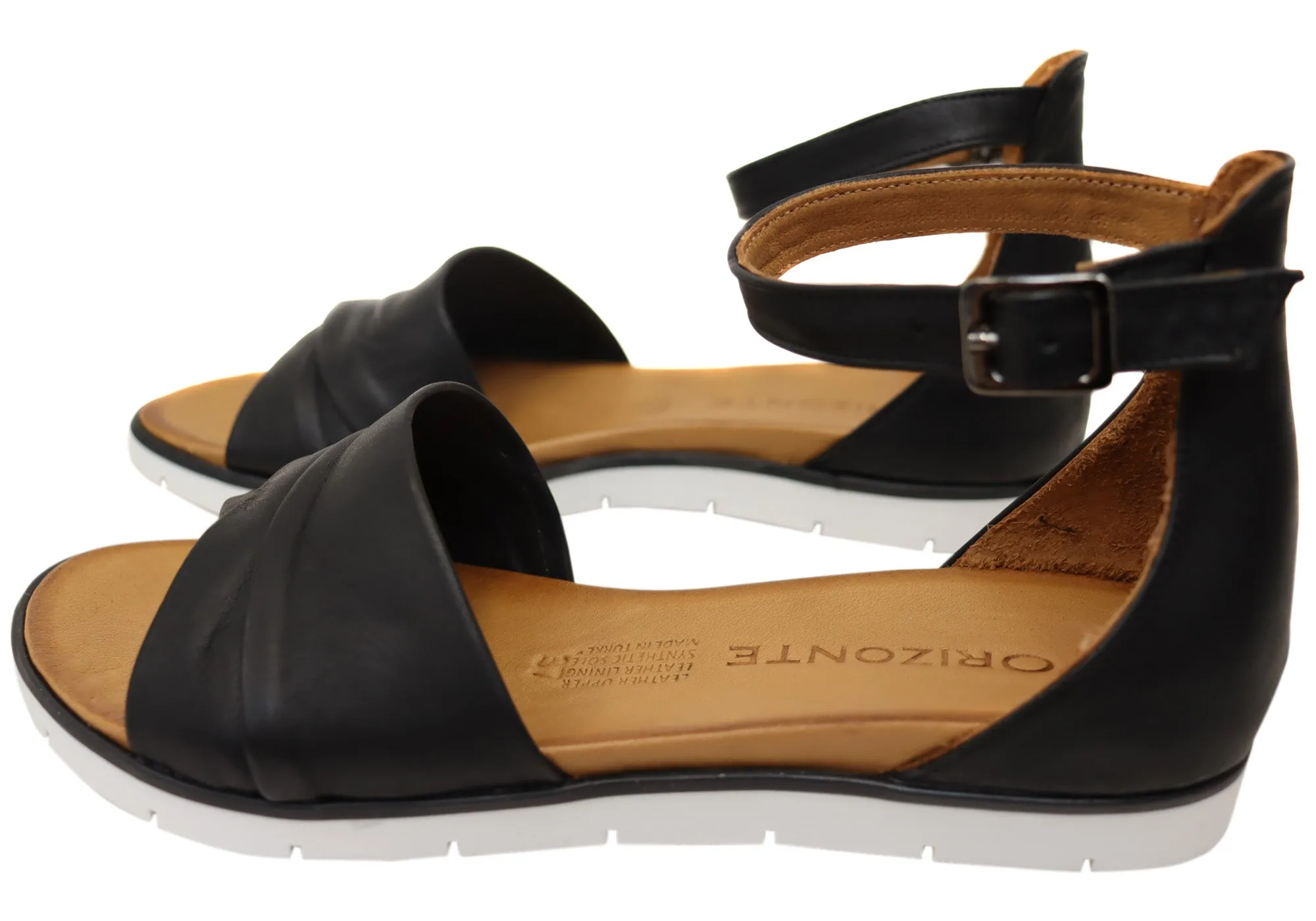 Orizonte Kasper Womens Comfortable European Leather Sandals Orizonte Shoes