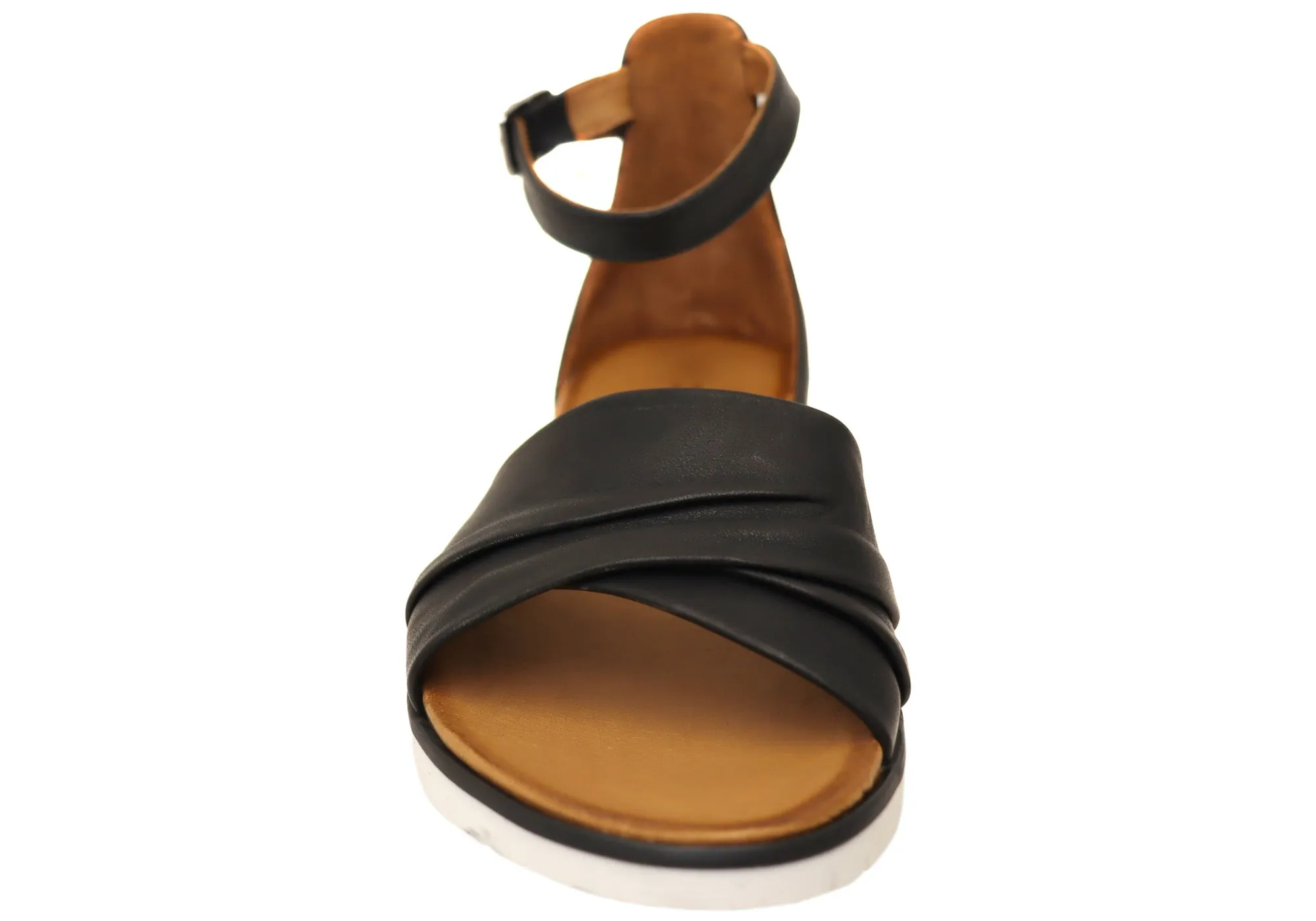 Orizonte Kasper Womens Comfortable European Leather Sandals Orizonte Shoes