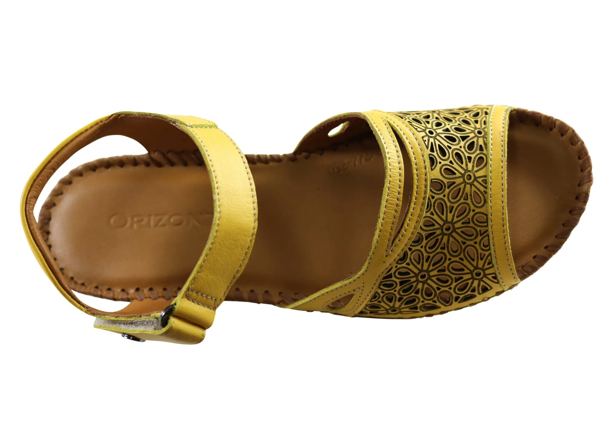 Orizonte Noble Womens European Comfortable Leather Sandals Orizonte Shoes