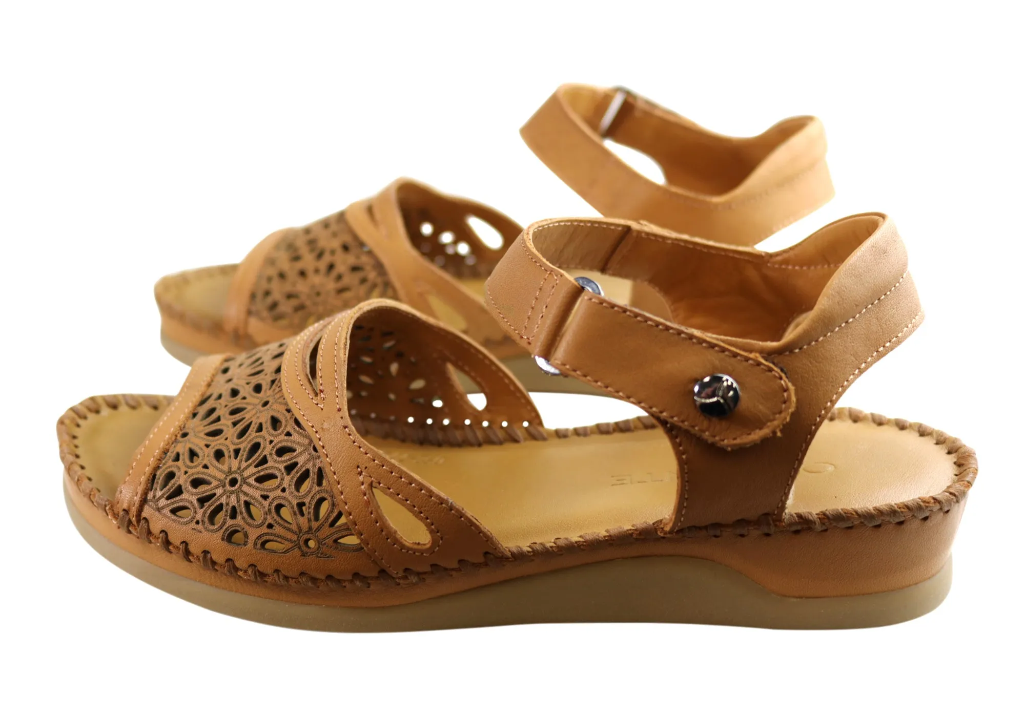 Orizonte Noble Womens European Comfortable Leather Sandals Orizonte Shoes