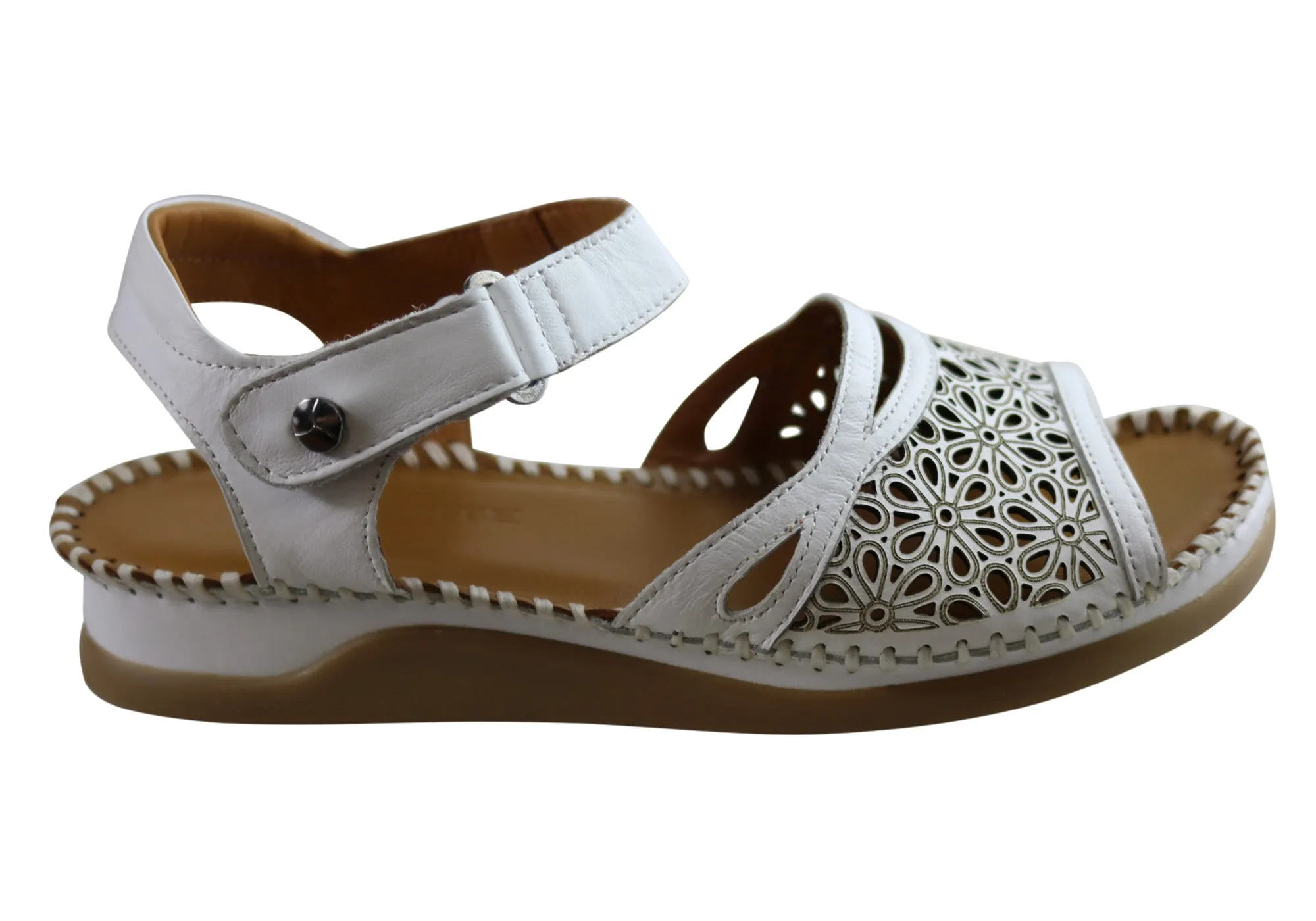 Orizonte Noble Womens European Comfortable Leather Sandals Orizonte Shoes