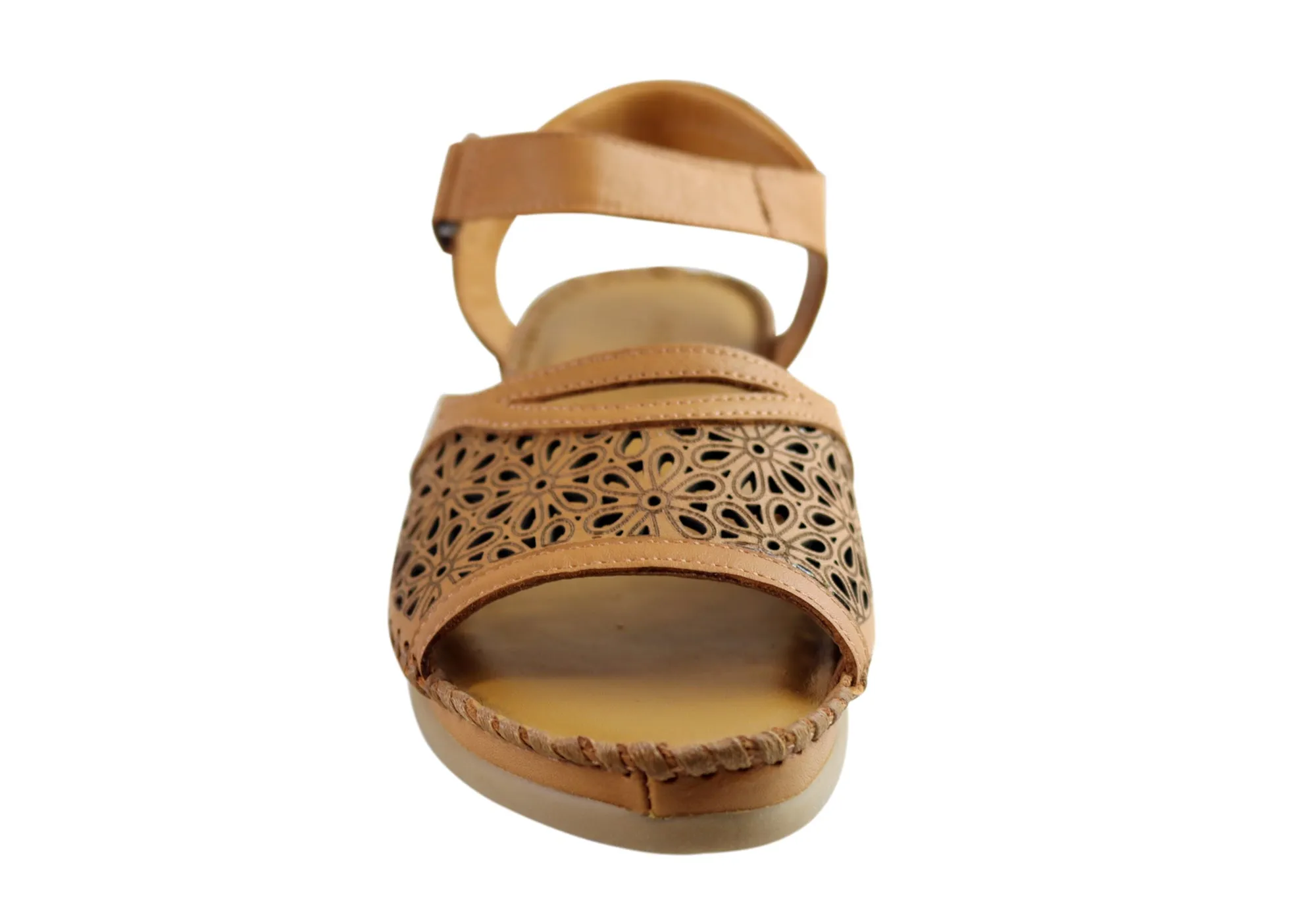 Orizonte Noble Womens European Comfortable Leather Sandals Orizonte Shoes