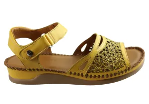 Orizonte Noble Womens European Comfortable Leather Sandals Orizonte Shoes