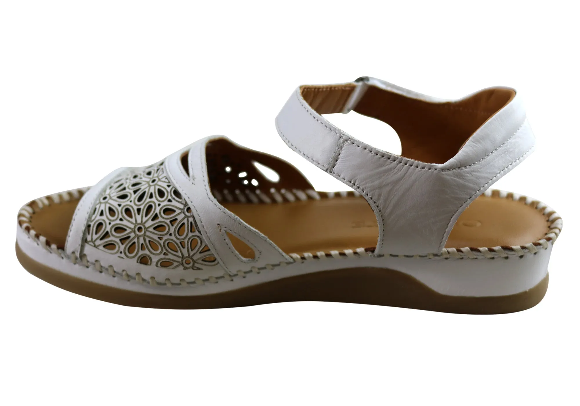 Orizonte Noble Womens European Comfortable Leather Sandals Orizonte Shoes