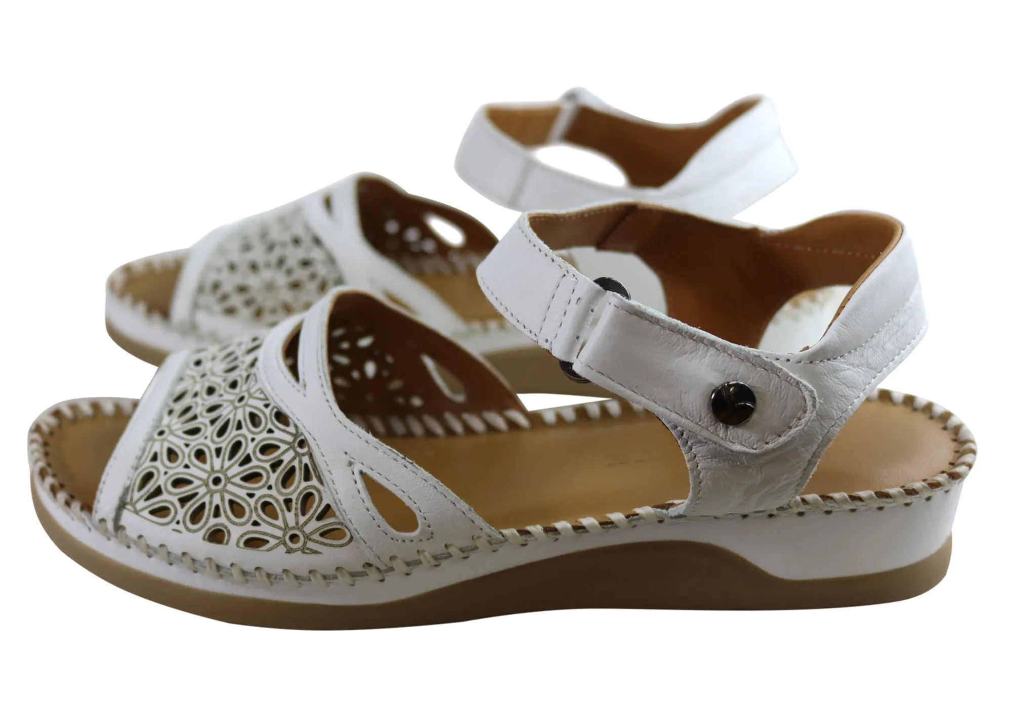 Orizonte Noble Womens European Comfortable Leather Sandals Orizonte Shoes