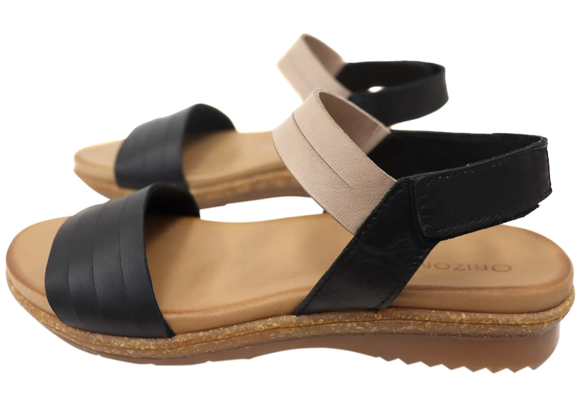 Orizonte Toukley Womens Comfortable European Leather Sandals Orizonte Shoes