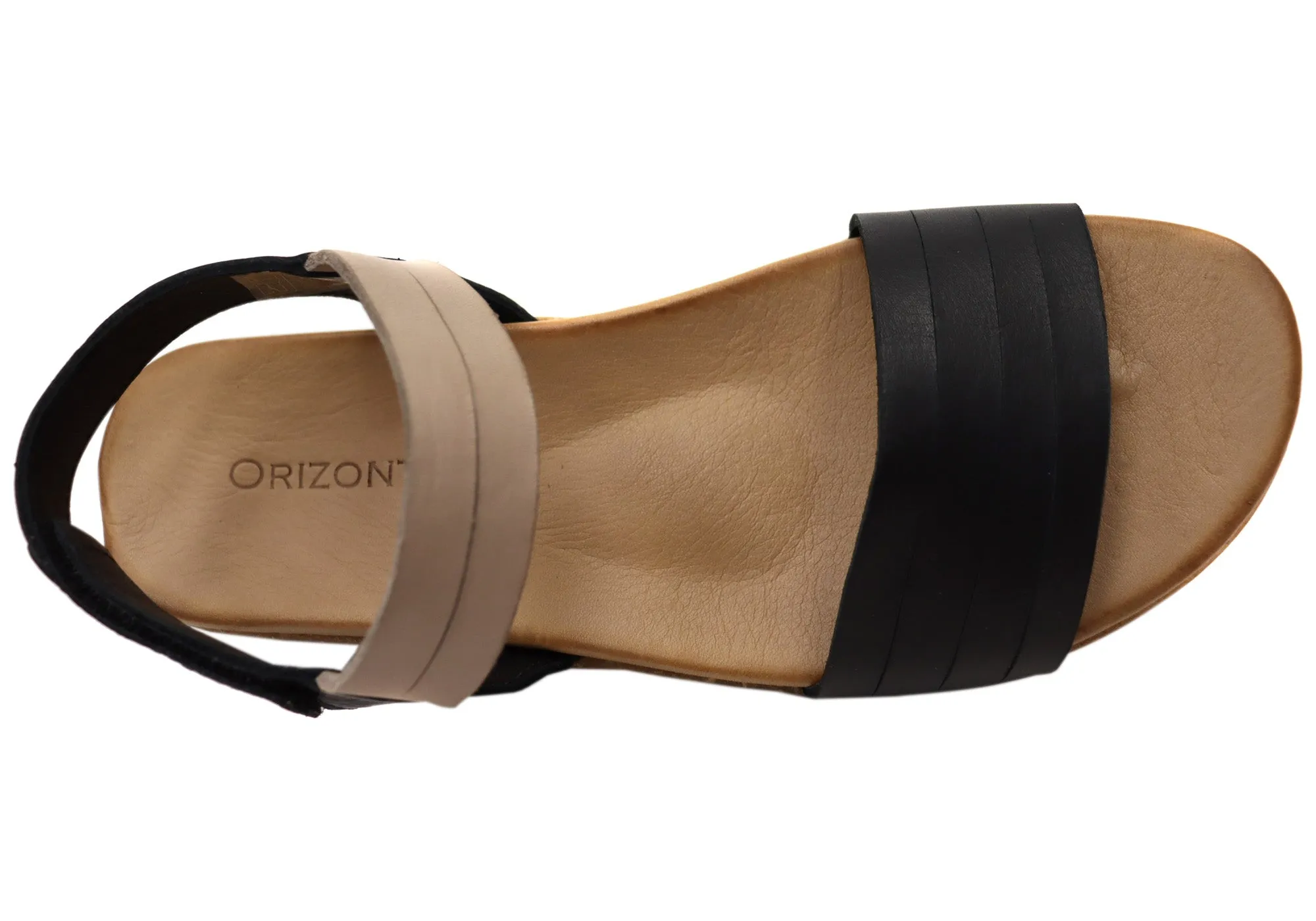Orizonte Toukley Womens Comfortable European Leather Sandals Orizonte Shoes