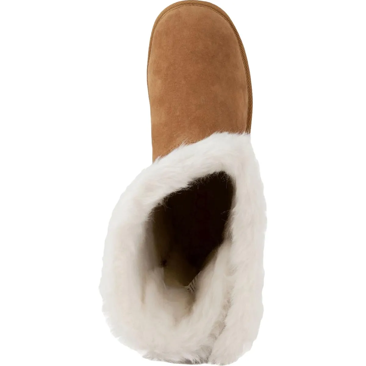 Panthea Womens Microsuede Faux Fur Shearling Boots