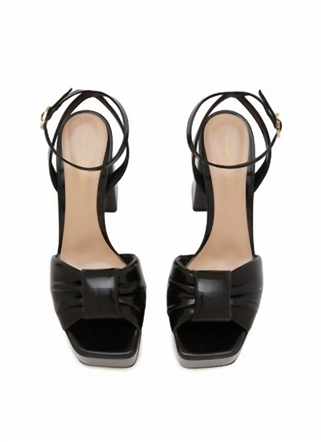 Paradi Platform Sandal In Black Nero