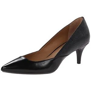 Patna Womens Leather Pointed Toe Dress Pumps