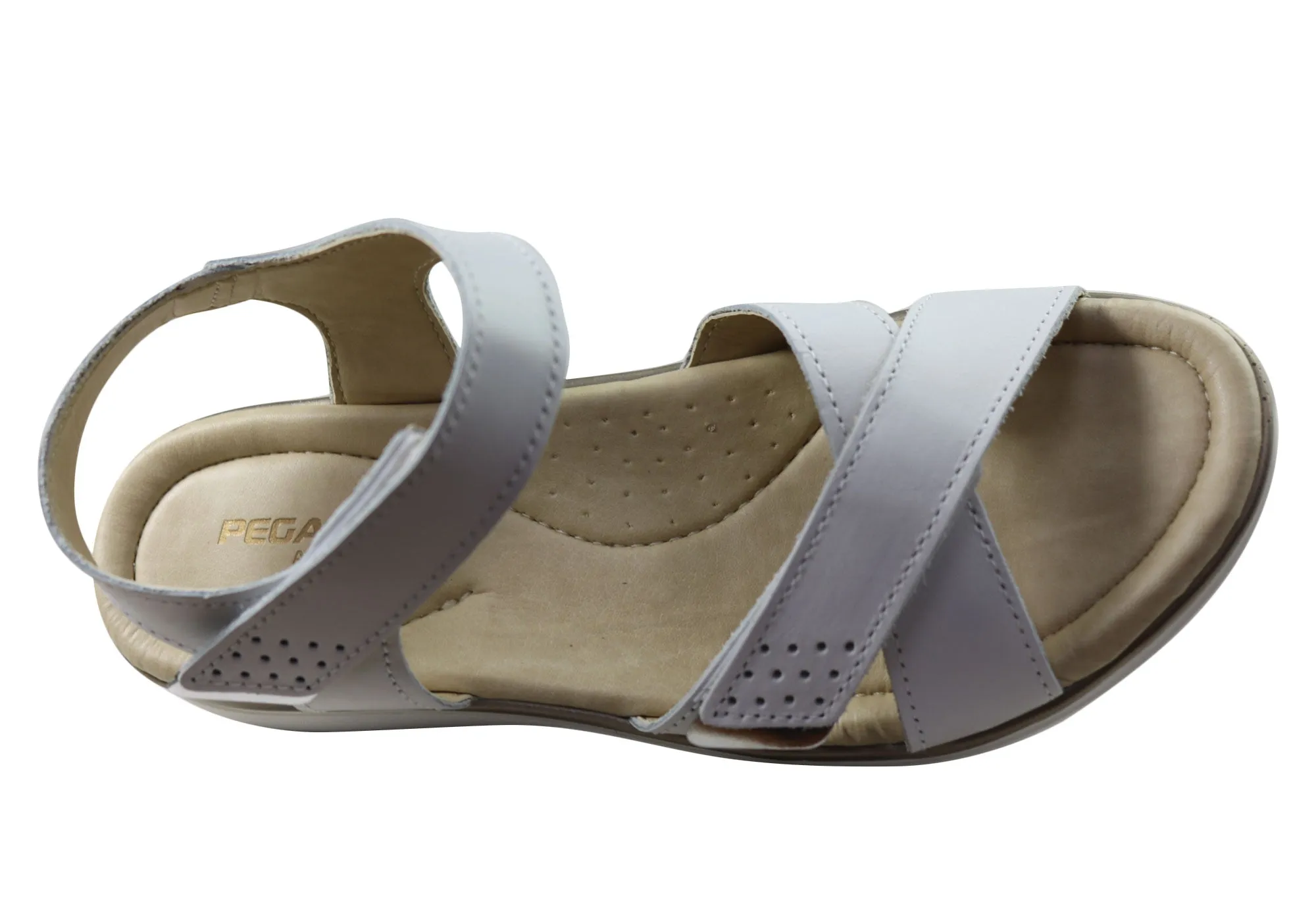 Pegada Kerala Womens Comfortable Leather Sandals Made In Brazil Pegada Shoes