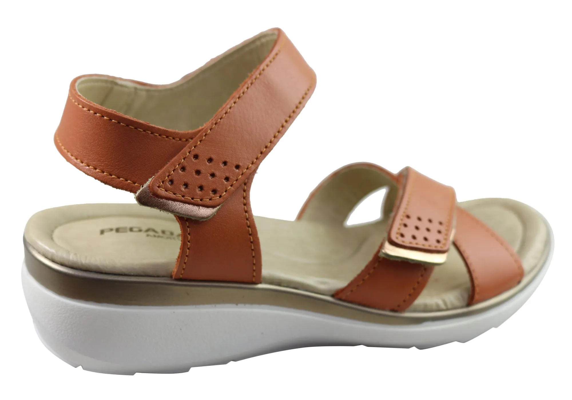 Pegada Kerala Womens Comfortable Leather Sandals Made In Brazil Pegada Shoes