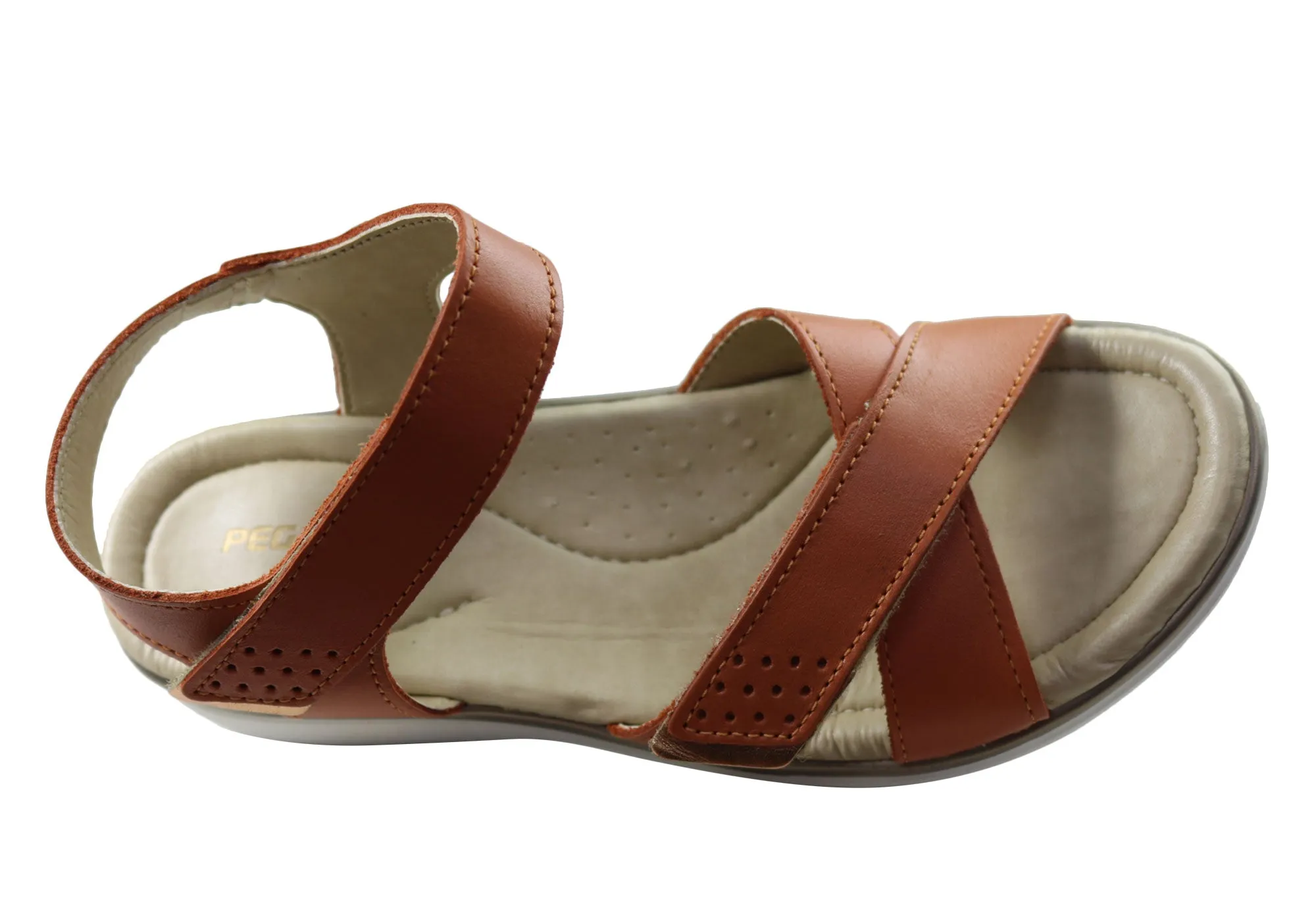 Pegada Kerala Womens Comfortable Leather Sandals Made In Brazil Pegada Shoes