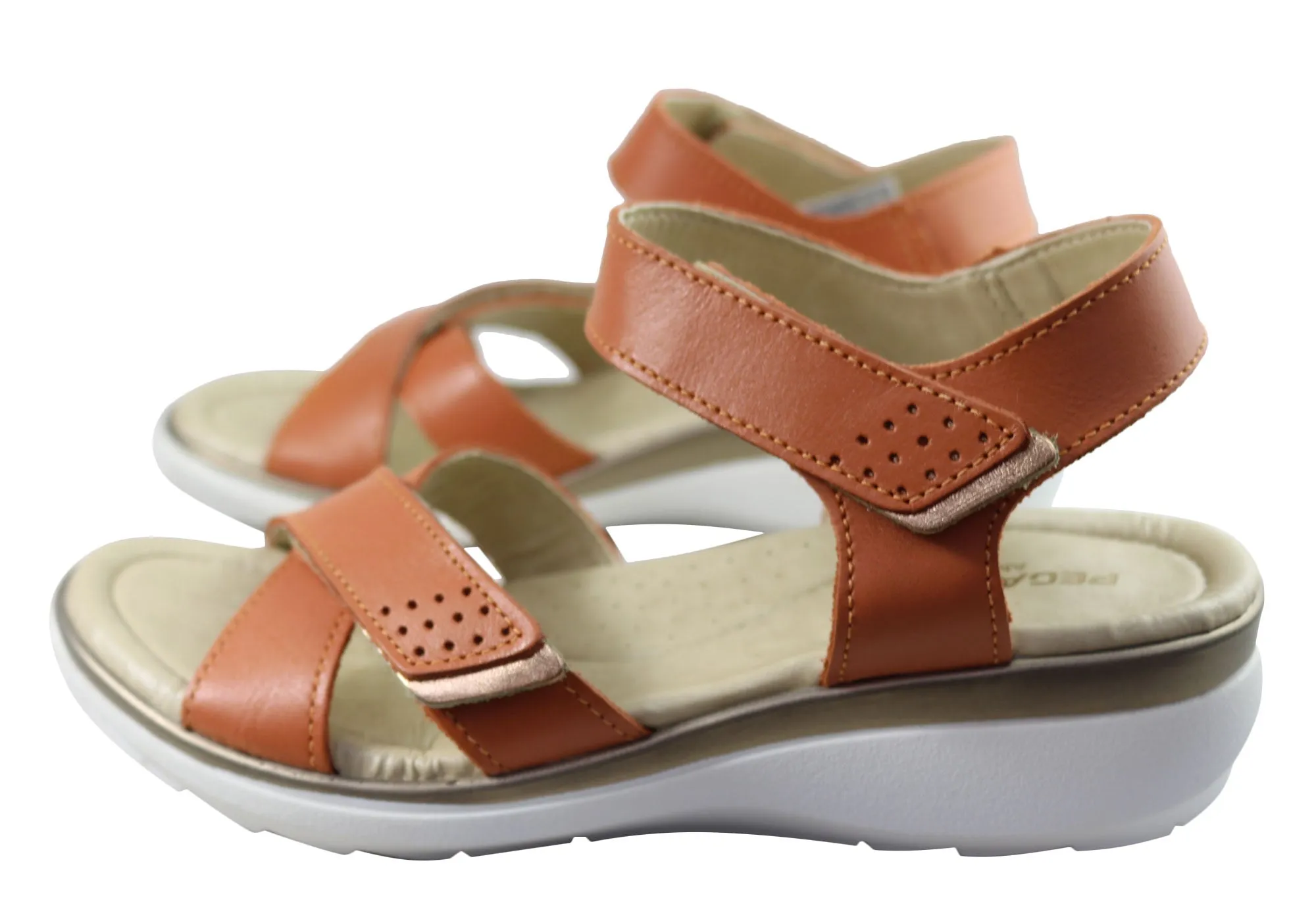 Pegada Kerala Womens Comfortable Leather Sandals Made In Brazil Pegada Shoes