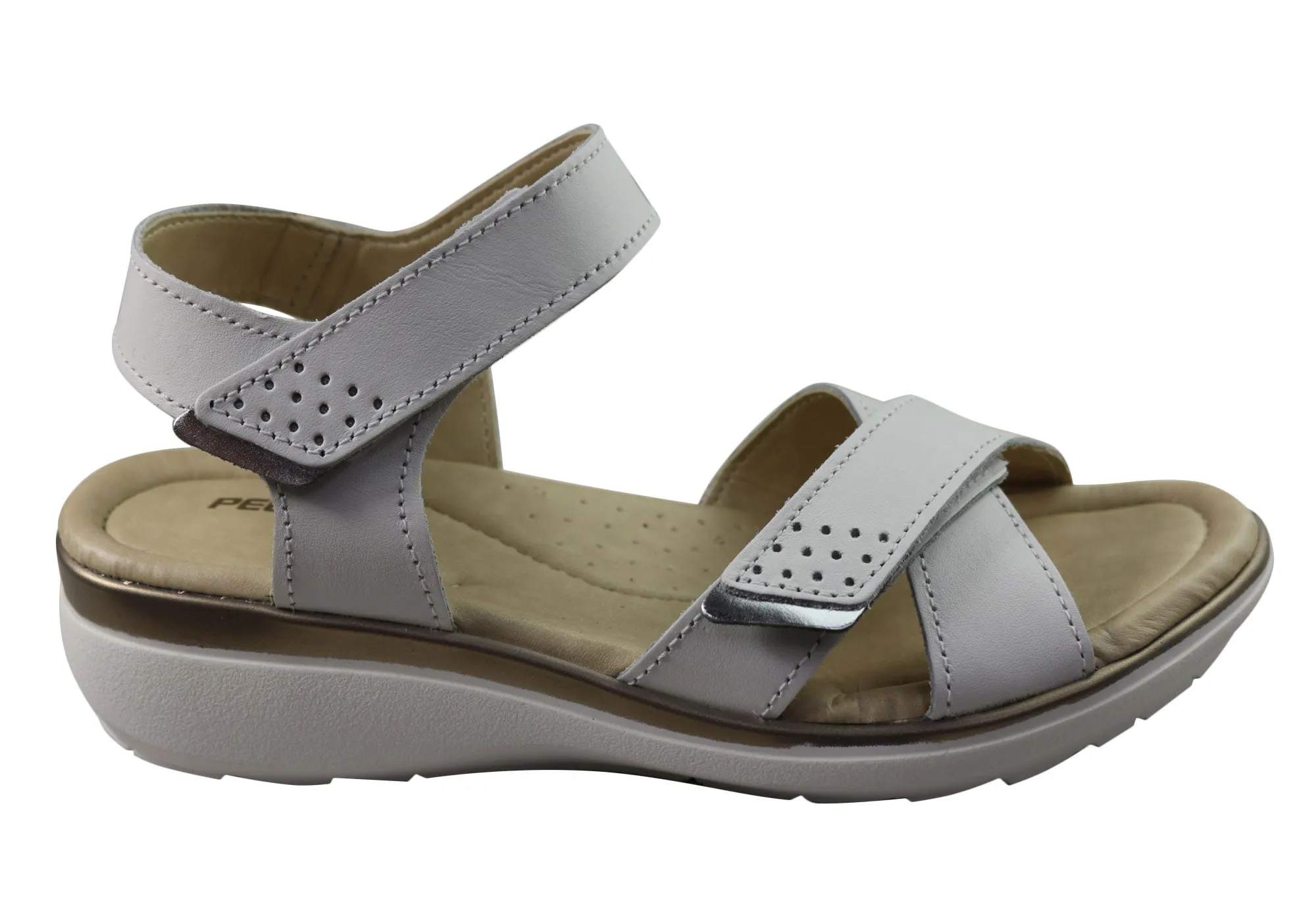Pegada Kerala Womens Comfortable Leather Sandals Made In Brazil Pegada Shoes
