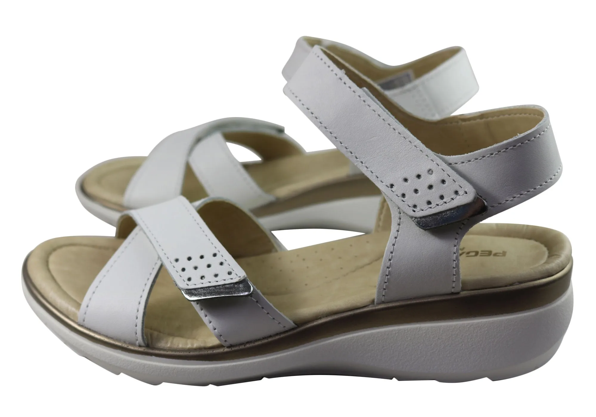 Pegada Kerala Womens Comfortable Leather Sandals Made In Brazil Pegada Shoes