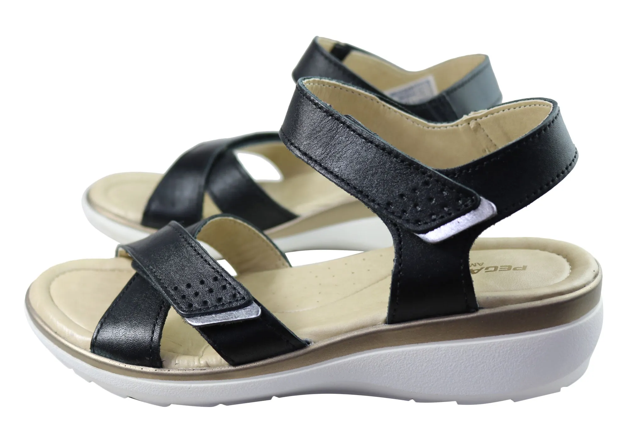 Pegada Kerala Womens Comfortable Leather Sandals Made In Brazil Pegada Shoes