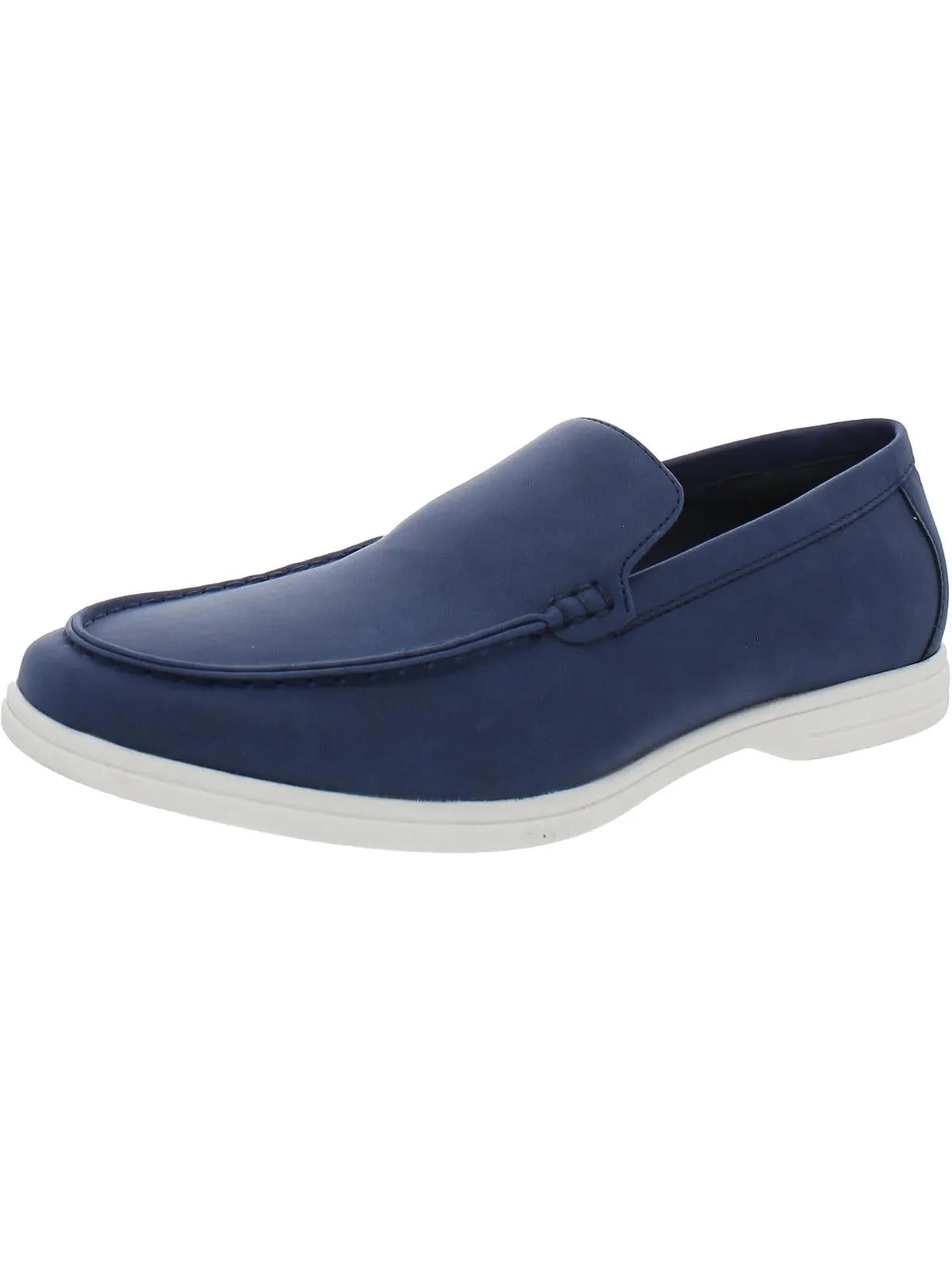 Porter Mens Faux Leather Memory Foam Loafers