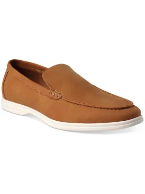 Porter Mens Faux Leather Memory Foam Loafers