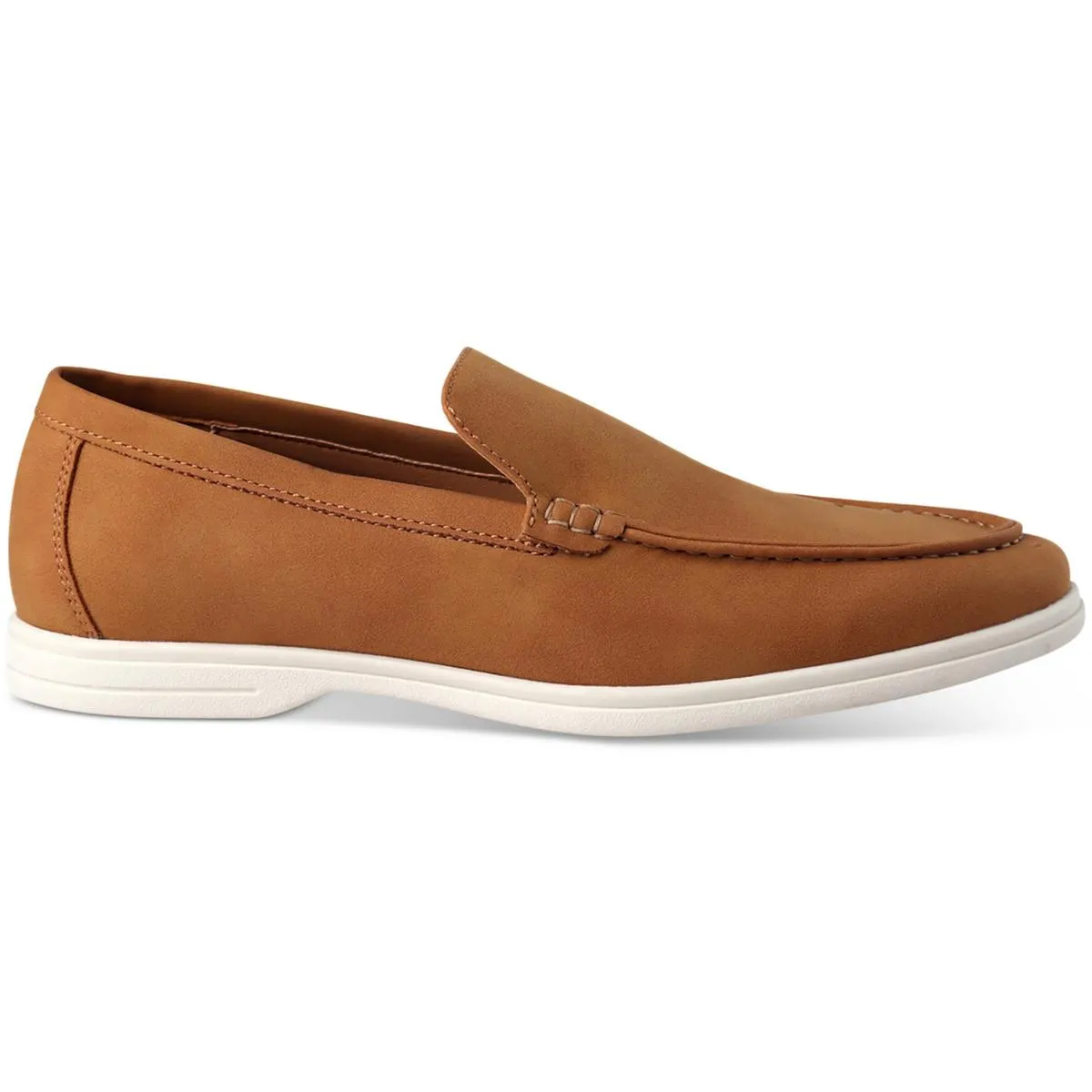Porter Mens Faux Leather Memory Foam Loafers