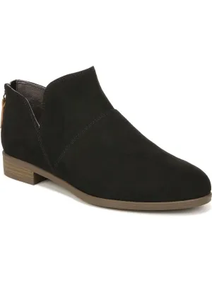 Ramona Womens Faux Suede Comfort Booties