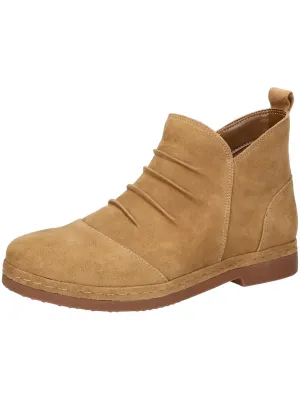 Raquel Womens Suede Ankle Boots