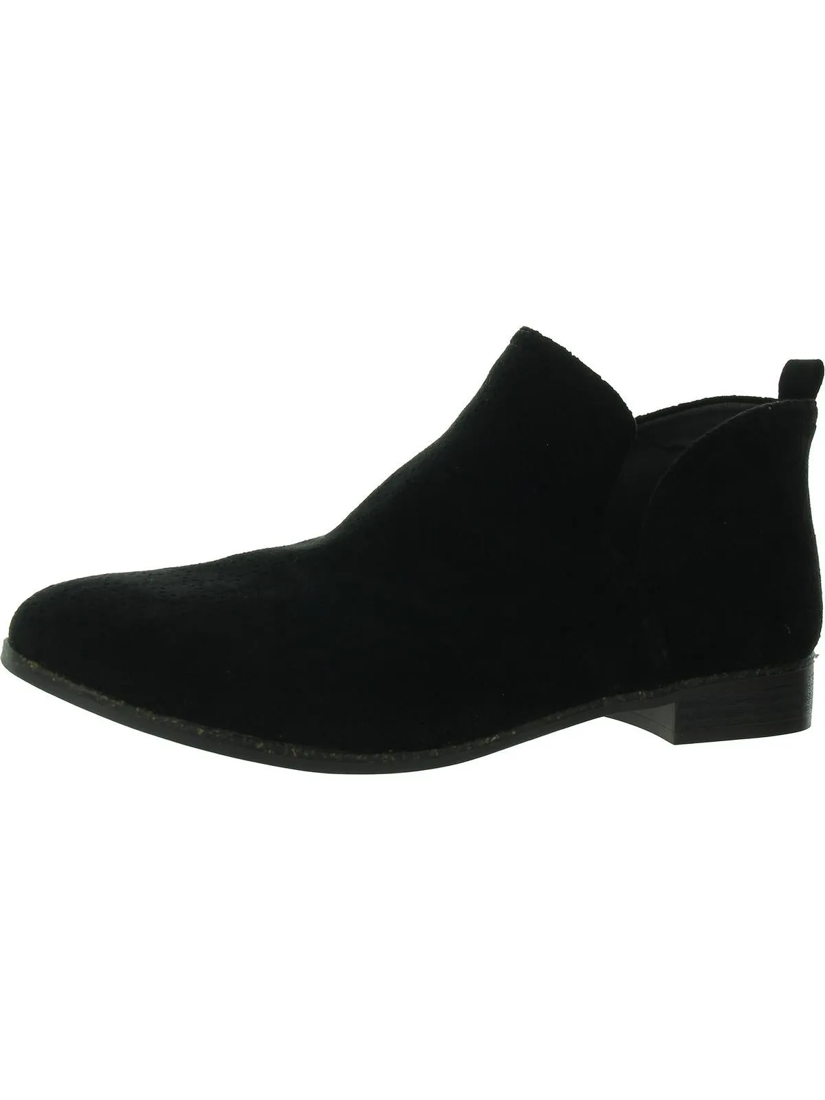 Rate Womens Faux Suede Padded Insole Booties