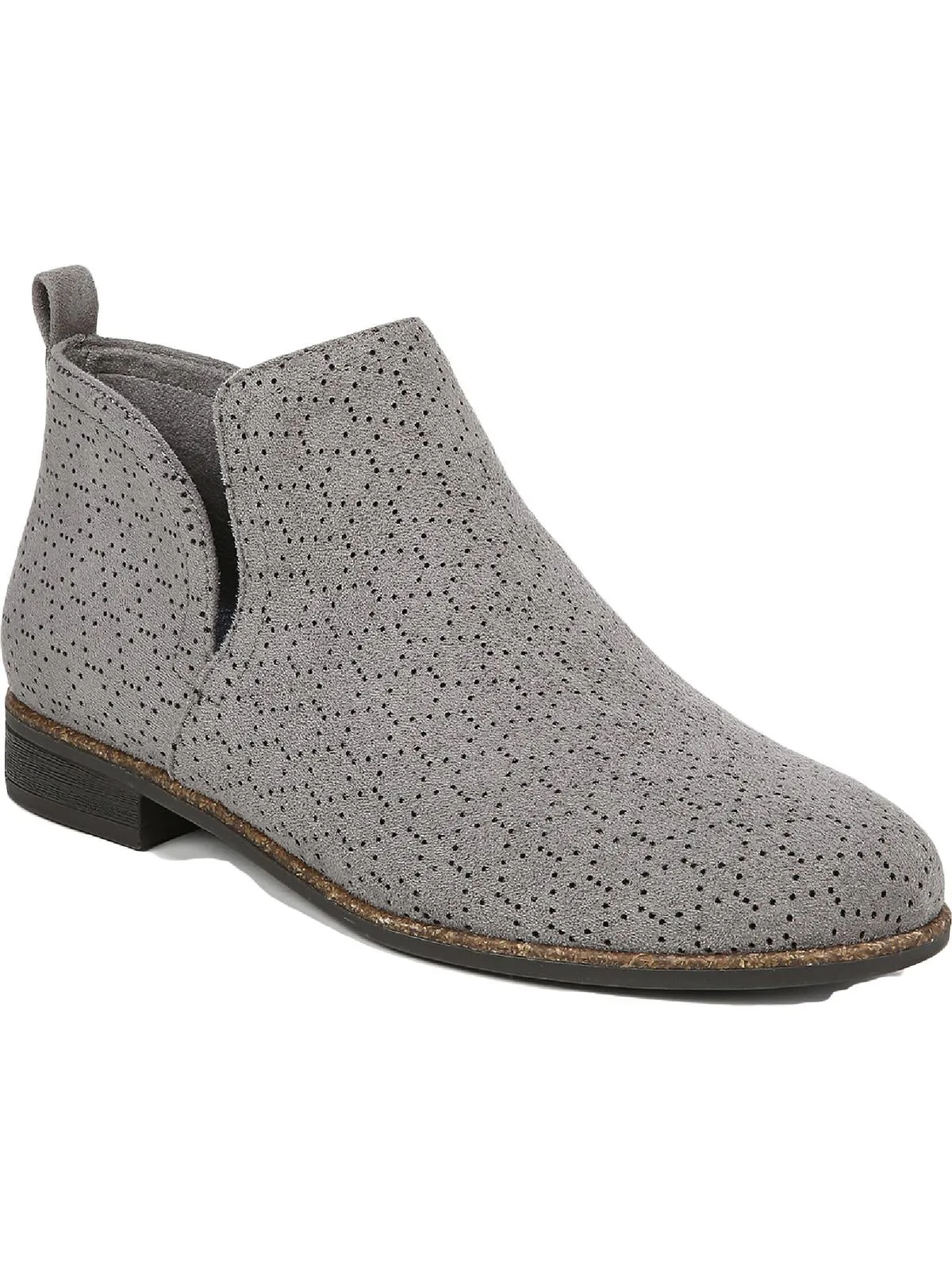 Rate Womens Faux Suede Padded Insole Booties