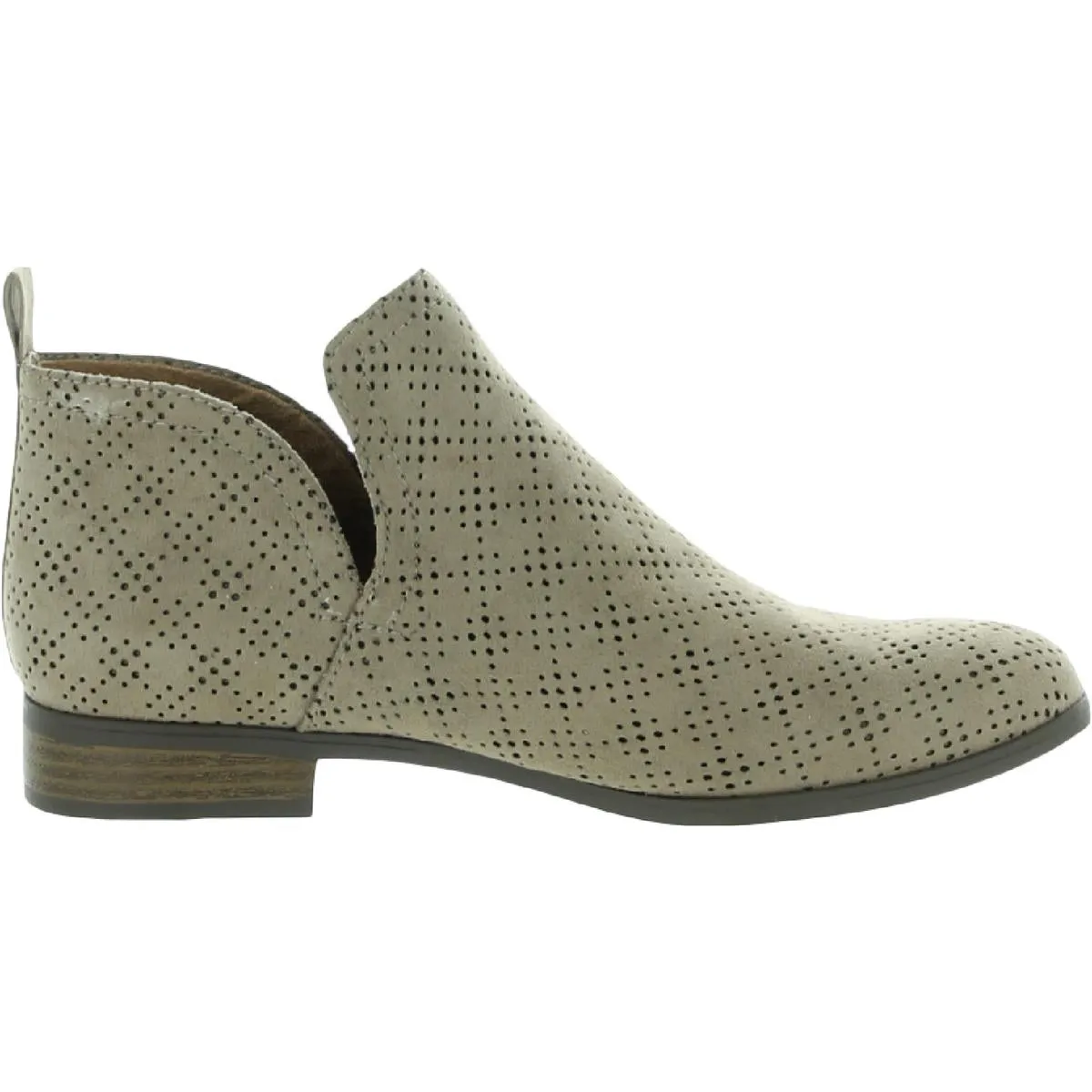 Rate Womens Faux Suede Padded Insole Booties