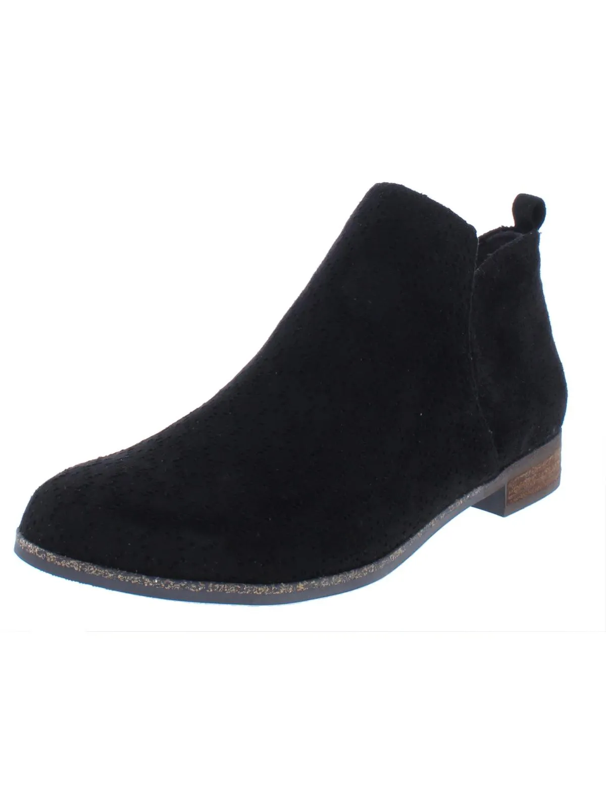 Rate Womens Faux Suede Padded Insole Booties