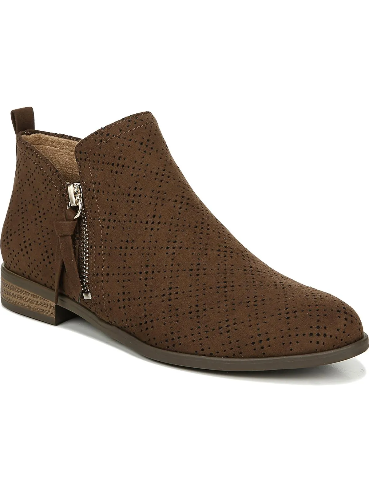 Rate Womens Faux Suede Padded Insole Booties
