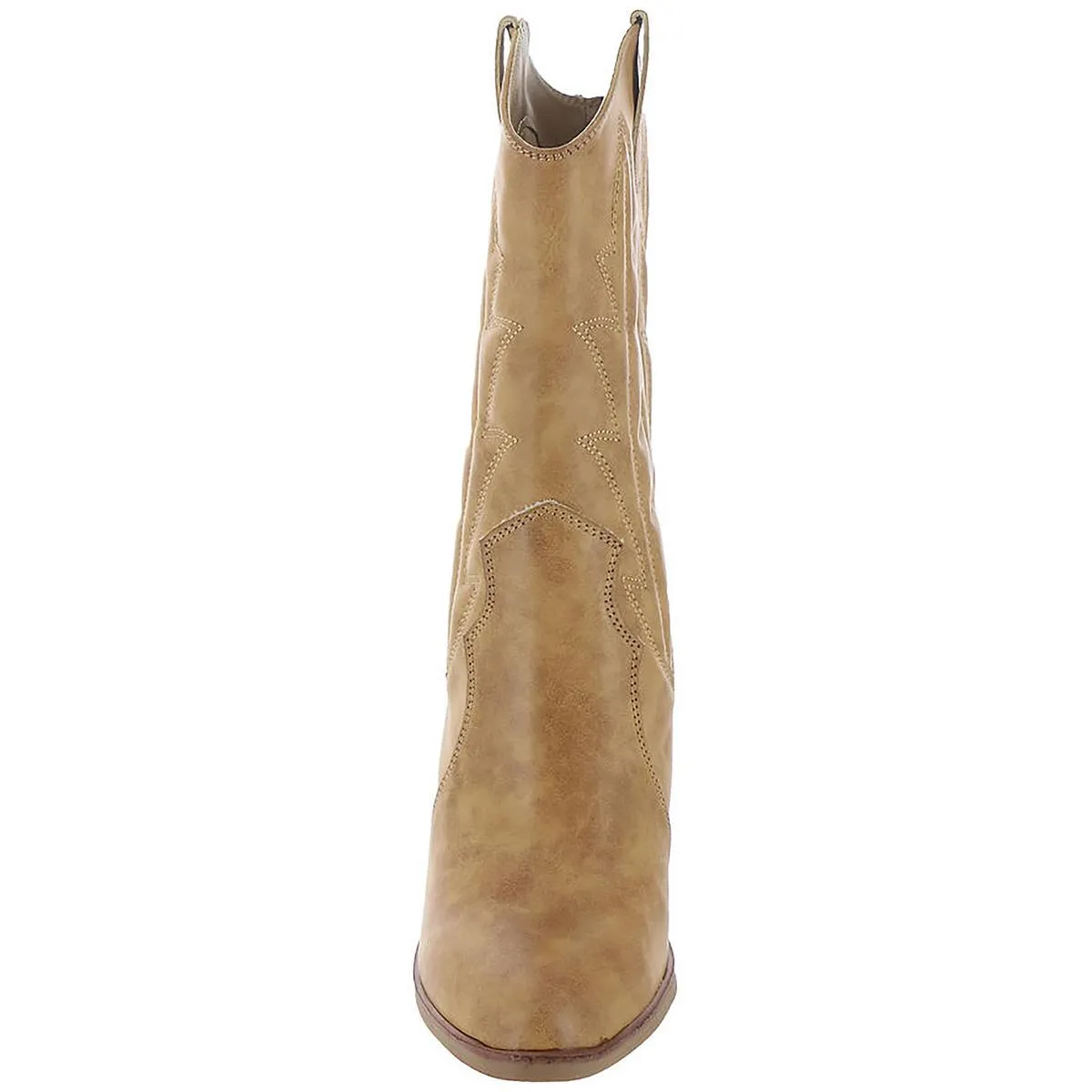 Raylyn Womens Faux Leather Mid-Calf Cowboy, Western Boots