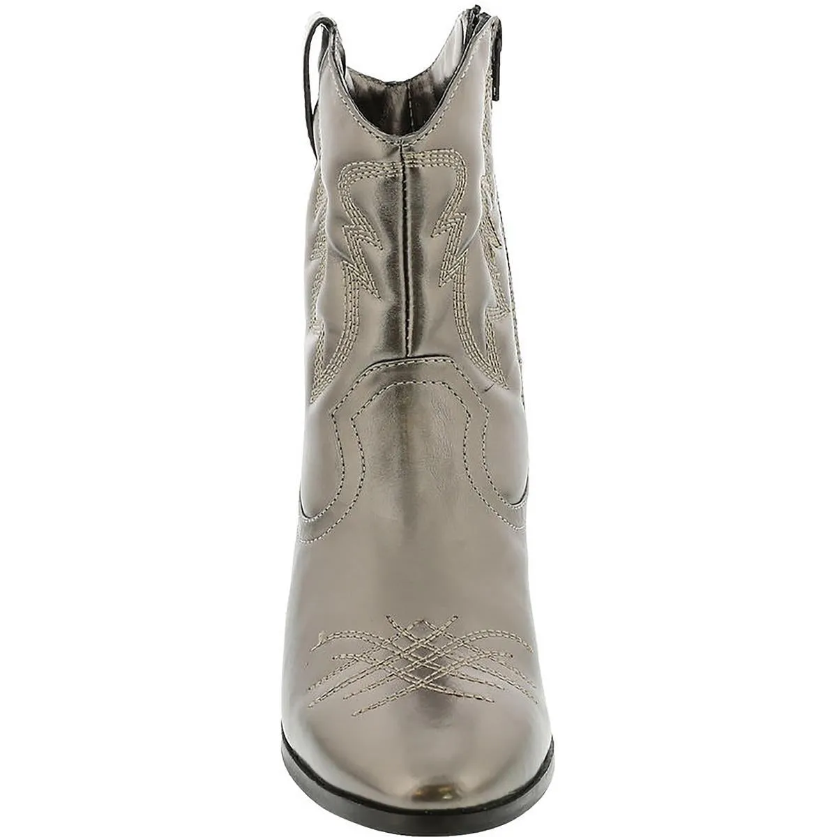 Reba Womens Metallic Zipper Cowboy, Western Boots
