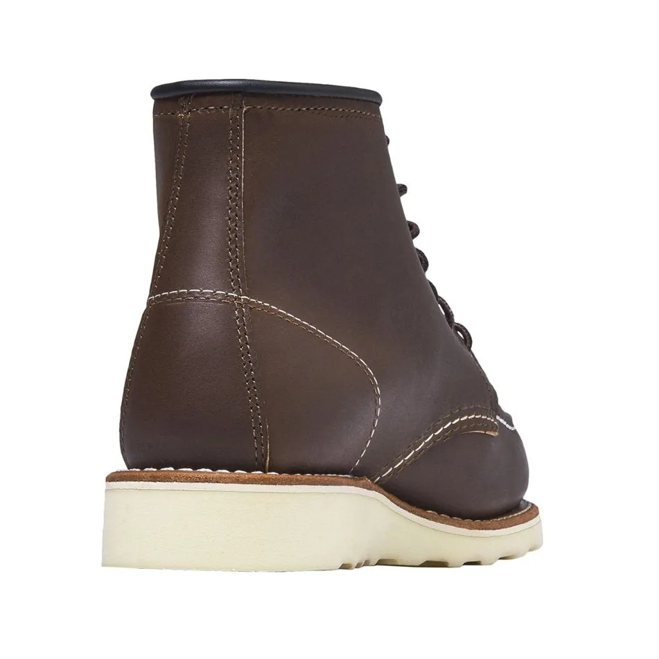 Red Wing Heritage Full Grain Leather 6 Inch Classic Women's Moc Toe Boots
