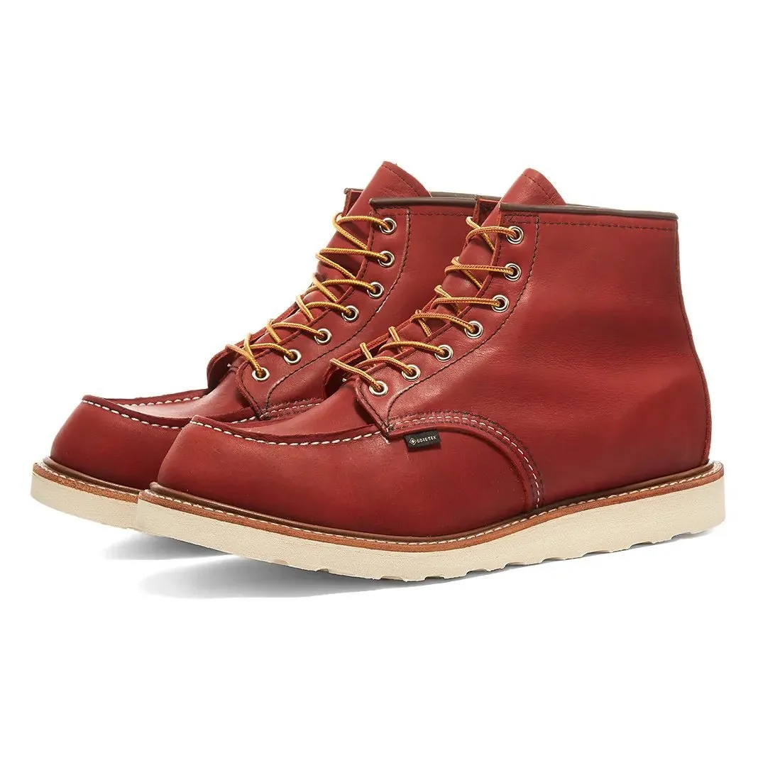 Red Wing Men's 6-Inch Classic Moc 8864 Russet Taos Gore-Tex Waterproof