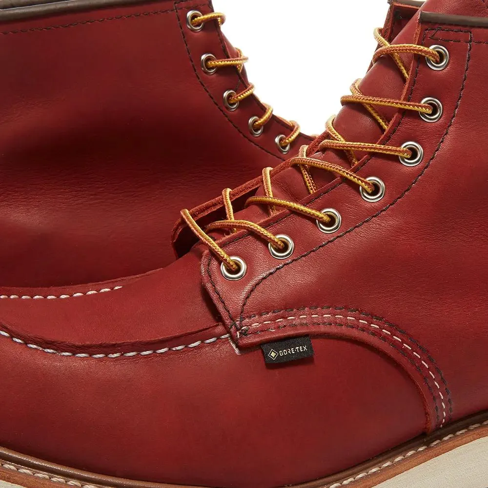 Red Wing Men's 6-Inch Classic Moc 8864 Russet Taos Gore-Tex Waterproof