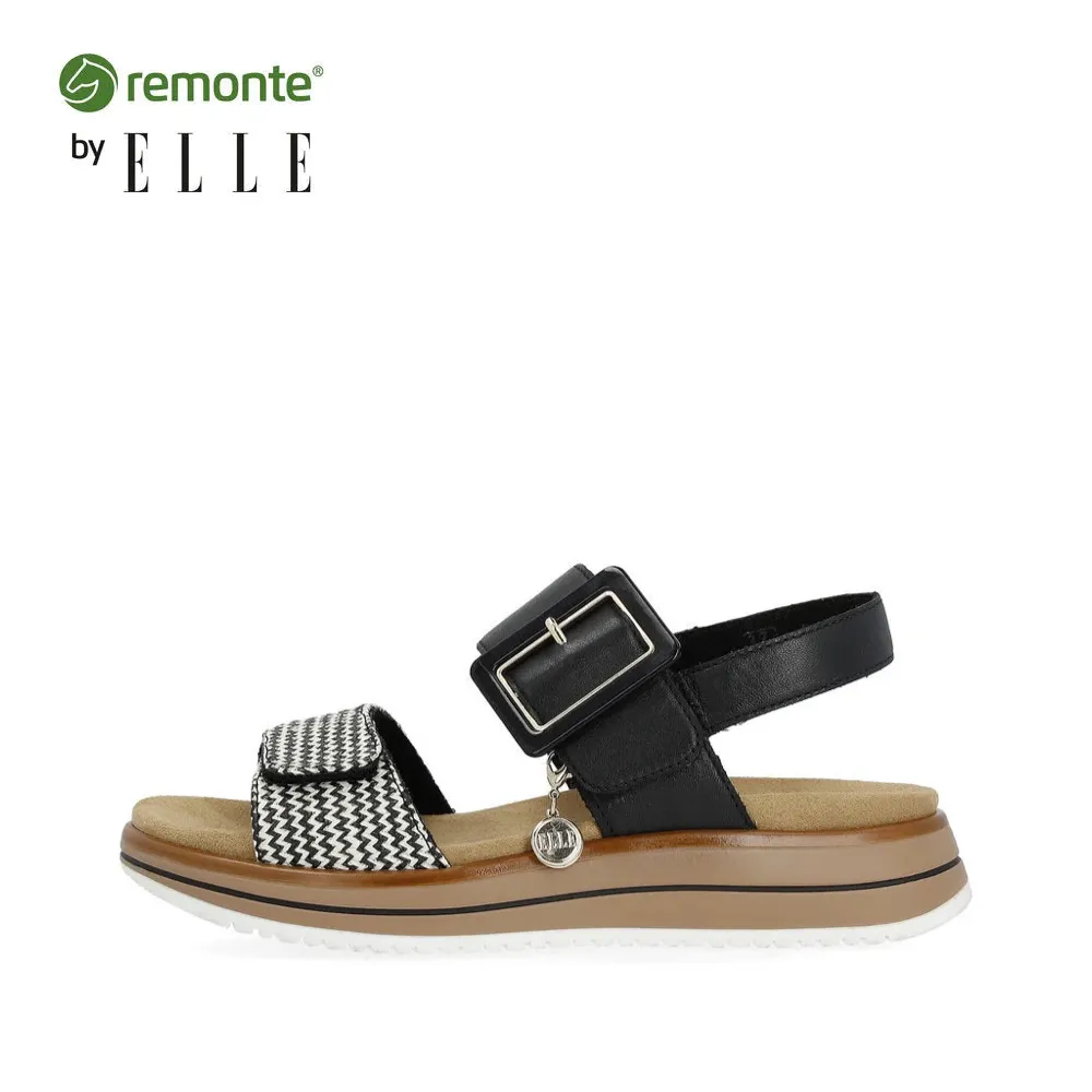 Remote Women's Jocelyn 53 Sandal in Black Multi