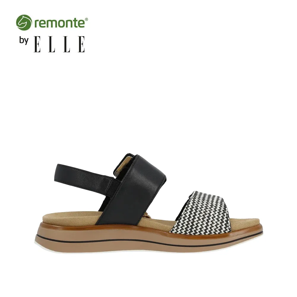 Remote Women's Jocelyn 53 Sandal in Black Multi