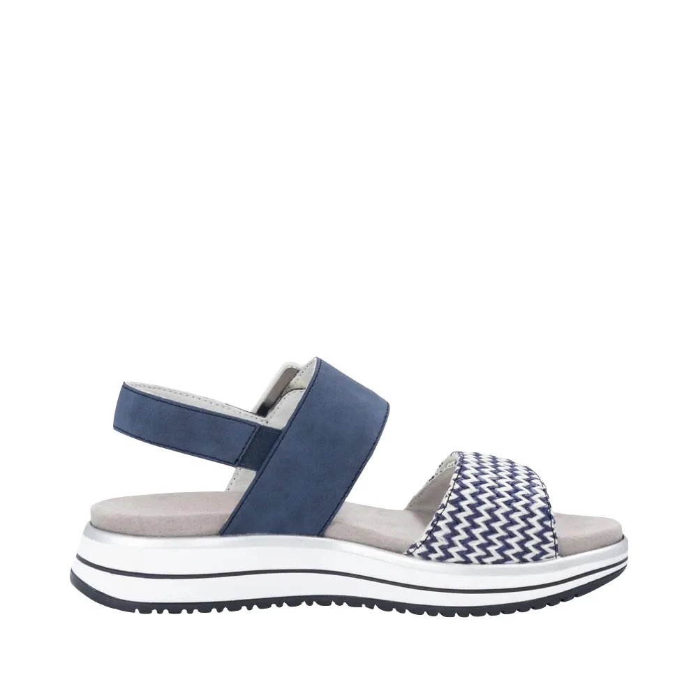 Remote Women's Jocelyn 53 Sandal in Pazific-Weiss/Jeans