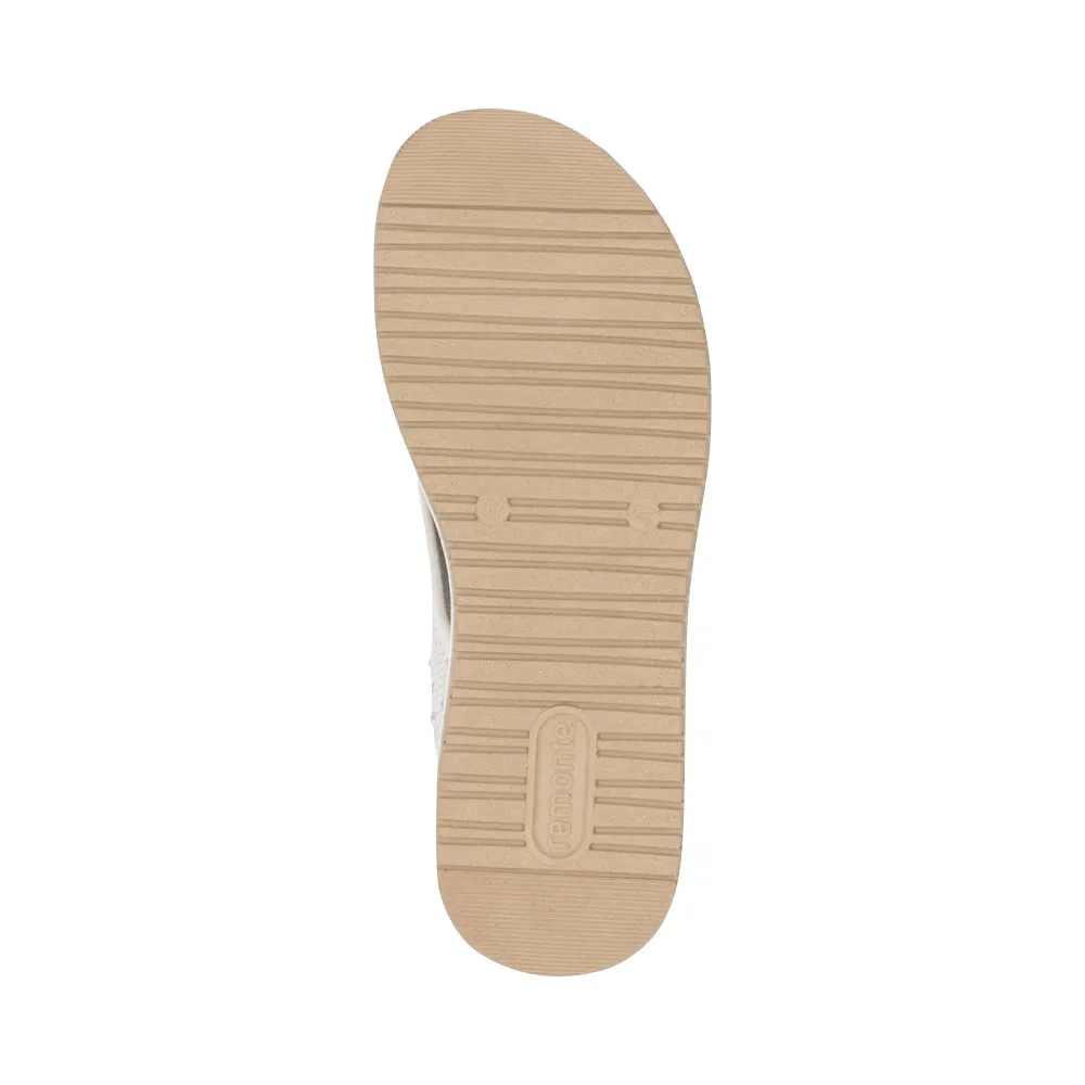 Remote Women's Jocelyn 55 Slip On Stretch Sandal in Alabaster