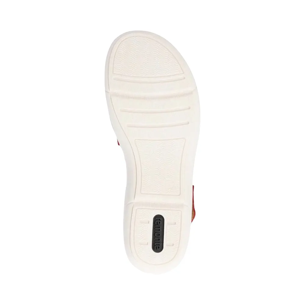 Remote Women's Jocelyn 60 Sandal in Red Multi