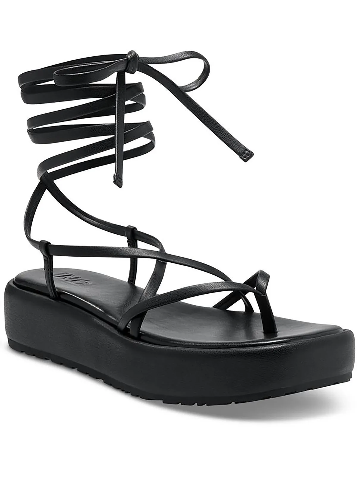 Rexile Womens Thong Strappy Flatform Sandals